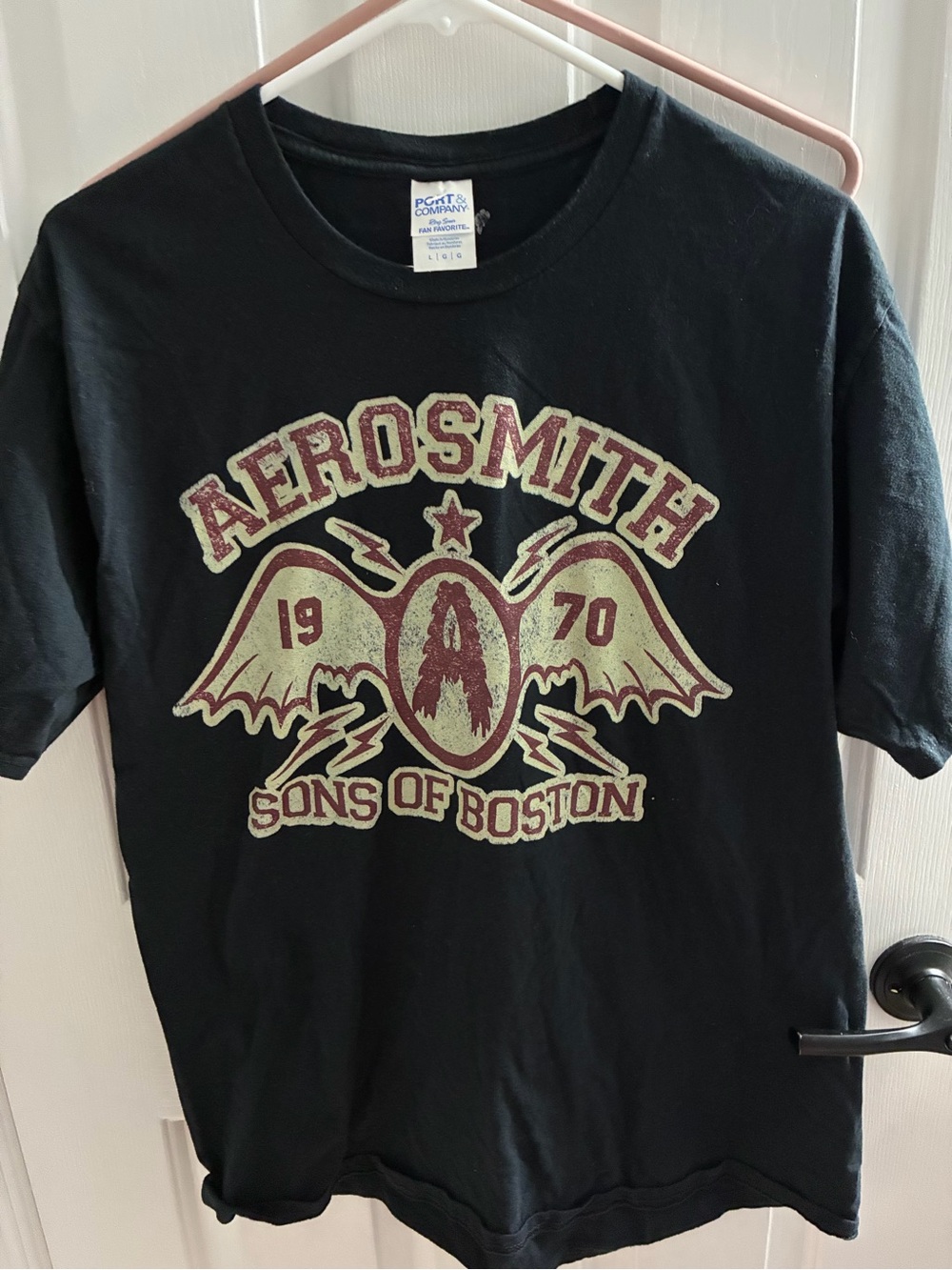 Aerosmith Sons of Boston Graphic Tee - Black Large